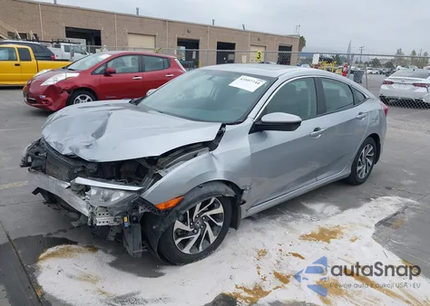 2017 Honda Civic Ex from USA, damaged, VIN 19XFC2F71HE201135